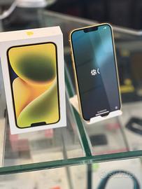 iPhone 14 128GB Giallo-Batteria 96% Originale