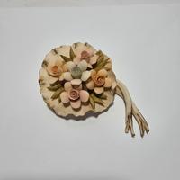 Fiore in ceramica Capodimonte '900 per decorazioni