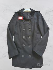 Cappotto donna foderato 80% lana taglia S