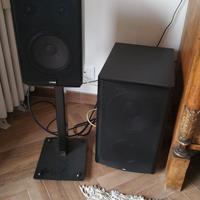 Canton Quinto 510 e subwoofer Canton as 25 sc