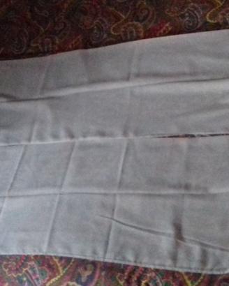 Tenda bianca in voile