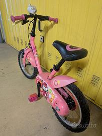 Bicicletta btwin  bambina raggio 14 