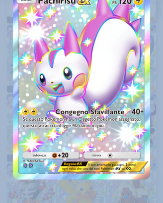 Pokemon Tcg Pocket Pachirisu ex shiny