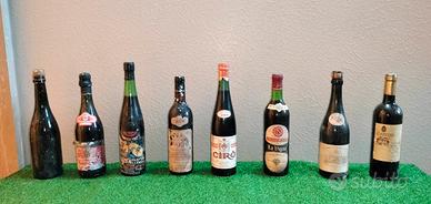 Lotto Oltre 70 Bottiglie Miste Vini Liquori Whisky
