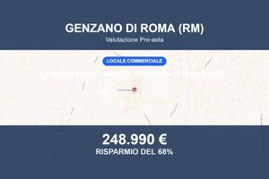 Immobile in asta di 862 m² a Genzano di Roma