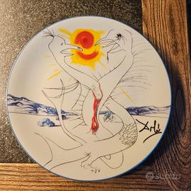 Piatto da collezionismo Salvator Dali'