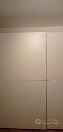 Armadio ante scorrevoli bianco Estel