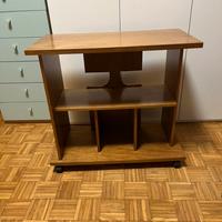 Mobile massello con rotelle