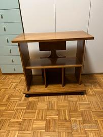 Mobile massello con rotelle