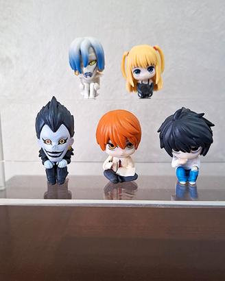 action figure death note serie completa 5 pz anime