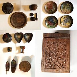 Lotto Oggetti in Legno