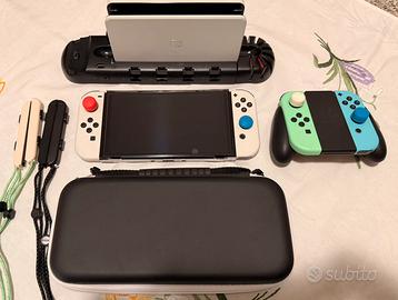 Nintendo Switch OLED + Game + Accessori Come Nuova