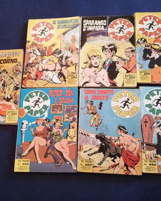 "Peter Paper" Fumetto vintage erotico anni 70