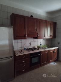 Cucina artigianale in legno massello cm 270