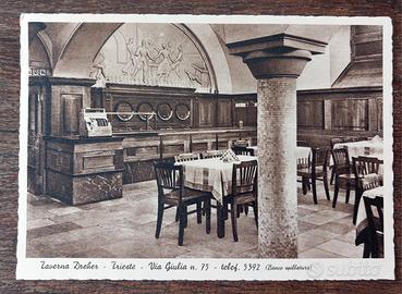 CARTOLINA DREHER TRIESTE
