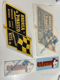 Adesivi pinasco, 4 marce Vespa d’epoca