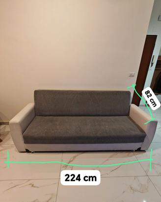 Divano letto 3 posti