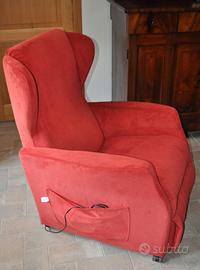 Poltrona elevabile NINFEA - con roller 4 ruote