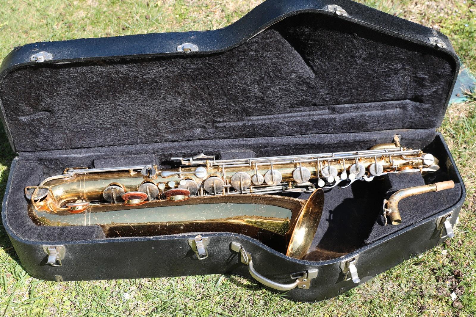 Sax baritono SELMER B.RITAMPONATO A NUOVO Strumenti Musicali In