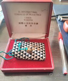 Souvenir Congresso pediatria 1965 Tokyo omamori