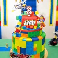 Torta finta LEGO decorativa - ideale per feste
