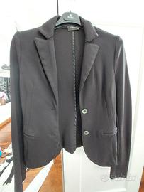 Giacca sfiancata nera donna