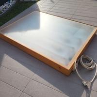 Tavolo da disegno retroilluminato