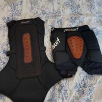Pantaloncini protettivi e paraschiena Prosurf D30