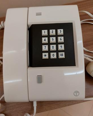 Telefono fisso vintage a tastiera 