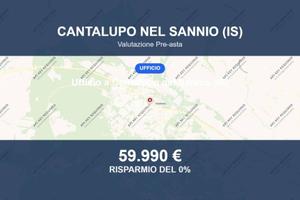 Immobile in asta di 58 m² a Cantalupo nel Sannio