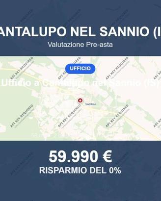 Immobile in asta di 58 m² a Cantalupo nel Sannio