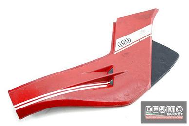 Fianchetto sottosella destro rosso Cagiva Alazzurr