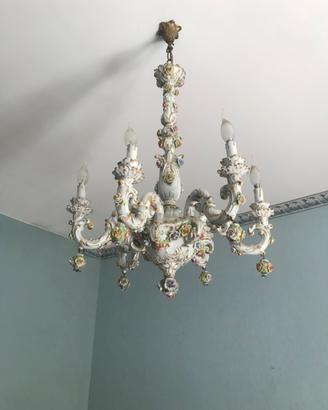 Lampadario capodimonte