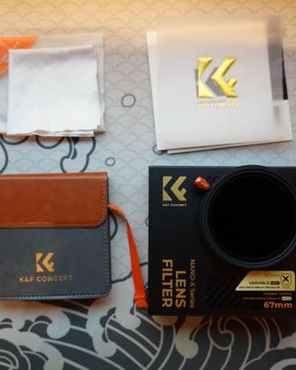 K&F CONCEPT Filtro 3 in 1, 67mm - VND, CPL, BM1/4