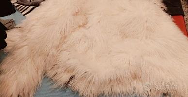 Pelliccia,real fur in mongolia,modello Ferragni