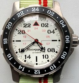 Vostok Komandirskie Pilot 18011B 18021A automatico
