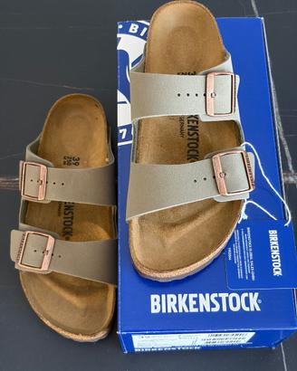 Birkenstock Arizona Bs, stone , n. 39