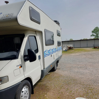 Camper fiat ducato 2.8 td id mansardato 7 posti