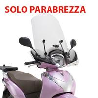 PARABREZZA TRASPARENTE GIVI 1125A 43x46cm PER SCOO