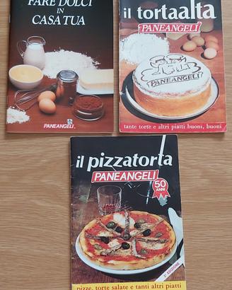 N.3 ricettari PaneAngeli vintage 
