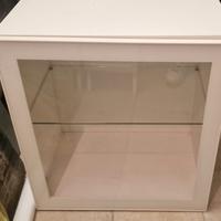 Vetrinetta IKEA BESTÅ – Bianco con anta in vetro –