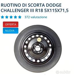 ruotino scorta 5x115x71,5 r18 dodge challenger