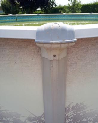 Piscina fuoriterra diametro 5Mt.