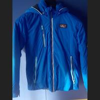 Bambino giacca pantaloni casco sci junior