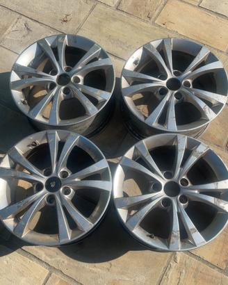 4 cerchi in lega originali Alfa Romeo Giulietta17”