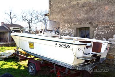 Barca open gobbi 21 piedi