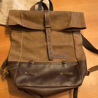 Zaino Borsa Moto Vintage Marrone Trip Machine