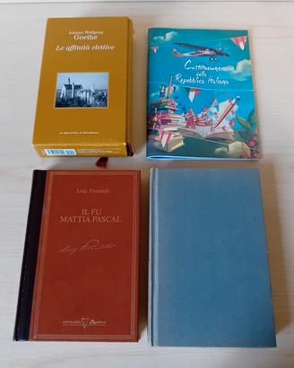 4 libri narrativa classica e costituzione italiana
