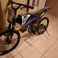 Bicicletta tipo motocross