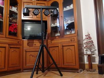 LUCI DJ LED con stativo e telecomando